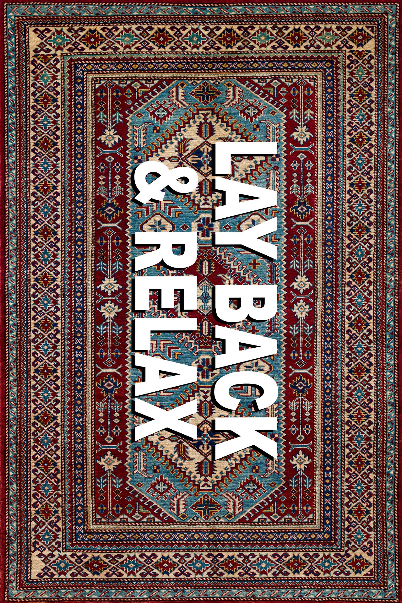 Lay Back&Relax Kaymaz Tabanlı Yıkanabilir Halı