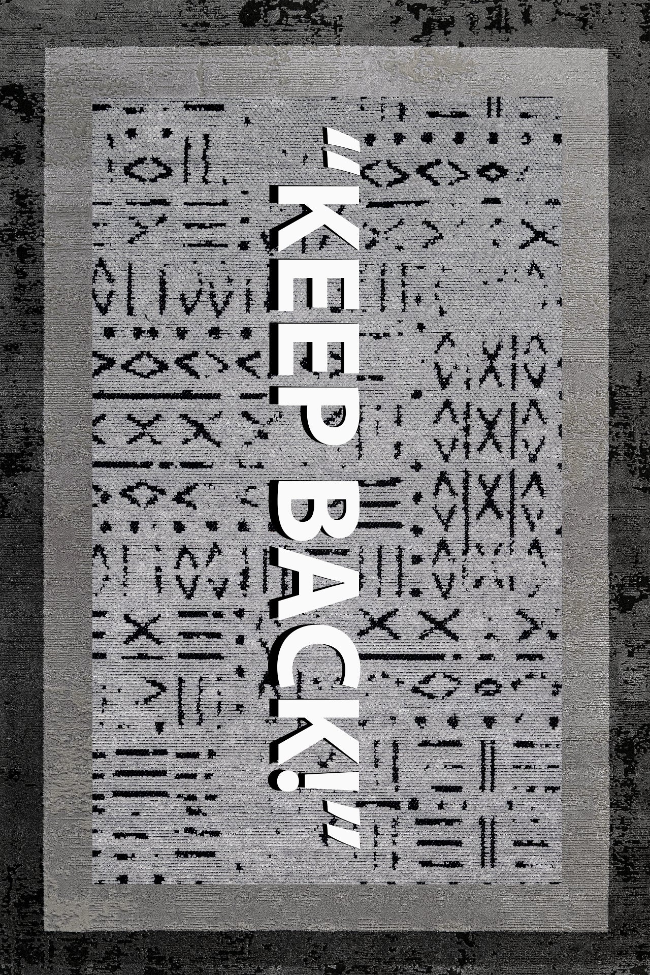 Keep Back Kaymaz Tabanlı Yıkanabilir Halı