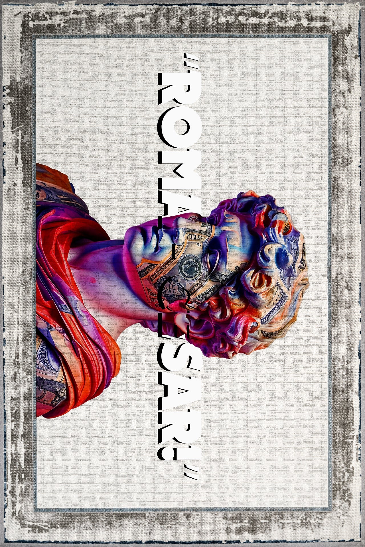 Roma Caesar Kaymaz Tabanlı Yıkanabilir Halı