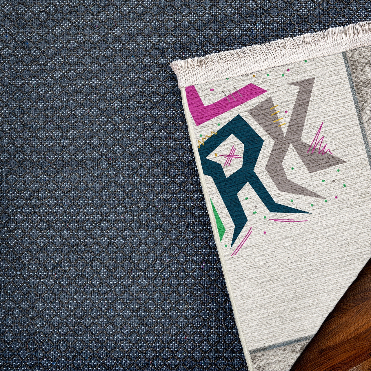 New York Kaymaz Tabanlı Yıkanabilir Halı