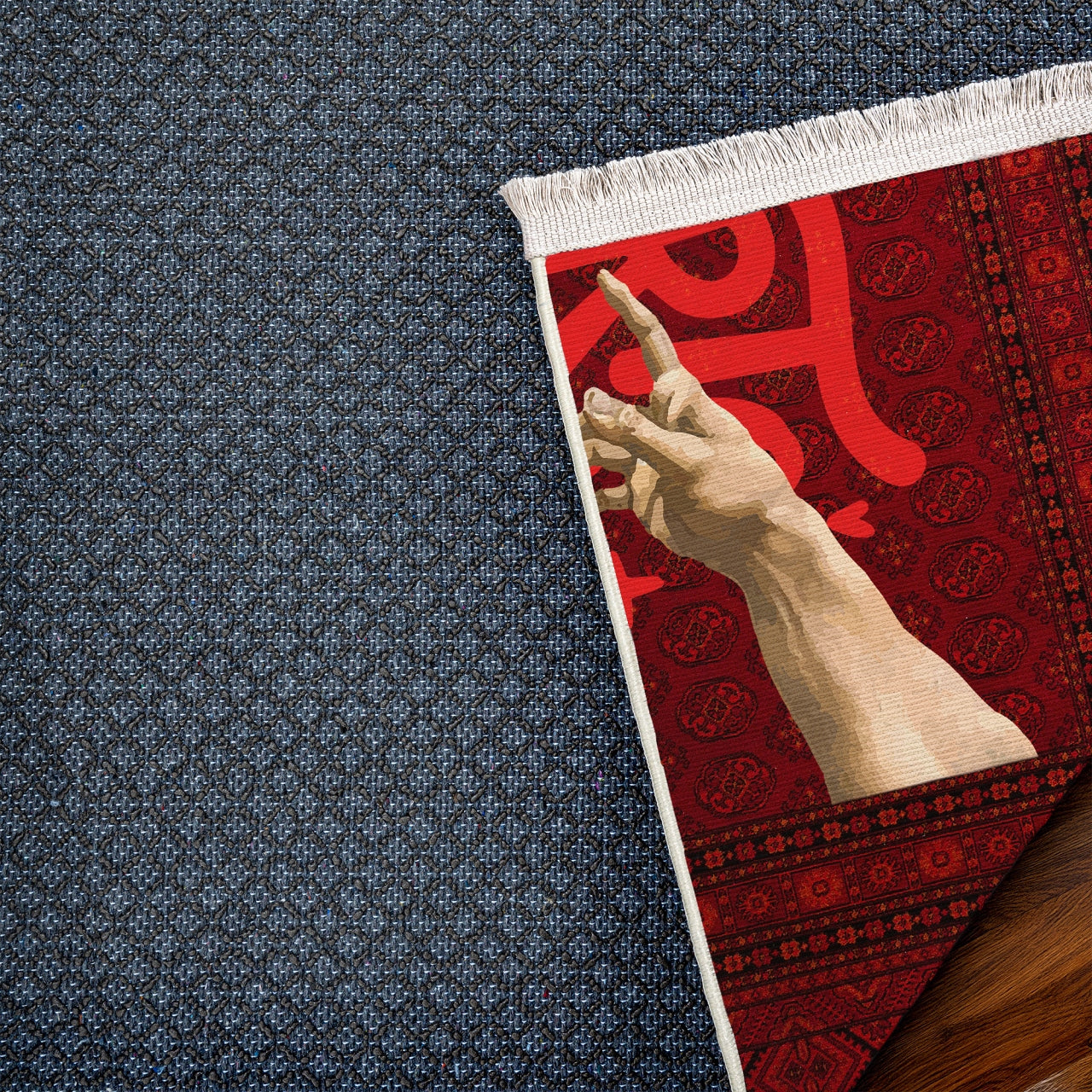 Porto Novo Kaymaz Tabanlı Yıkanabilir Halı