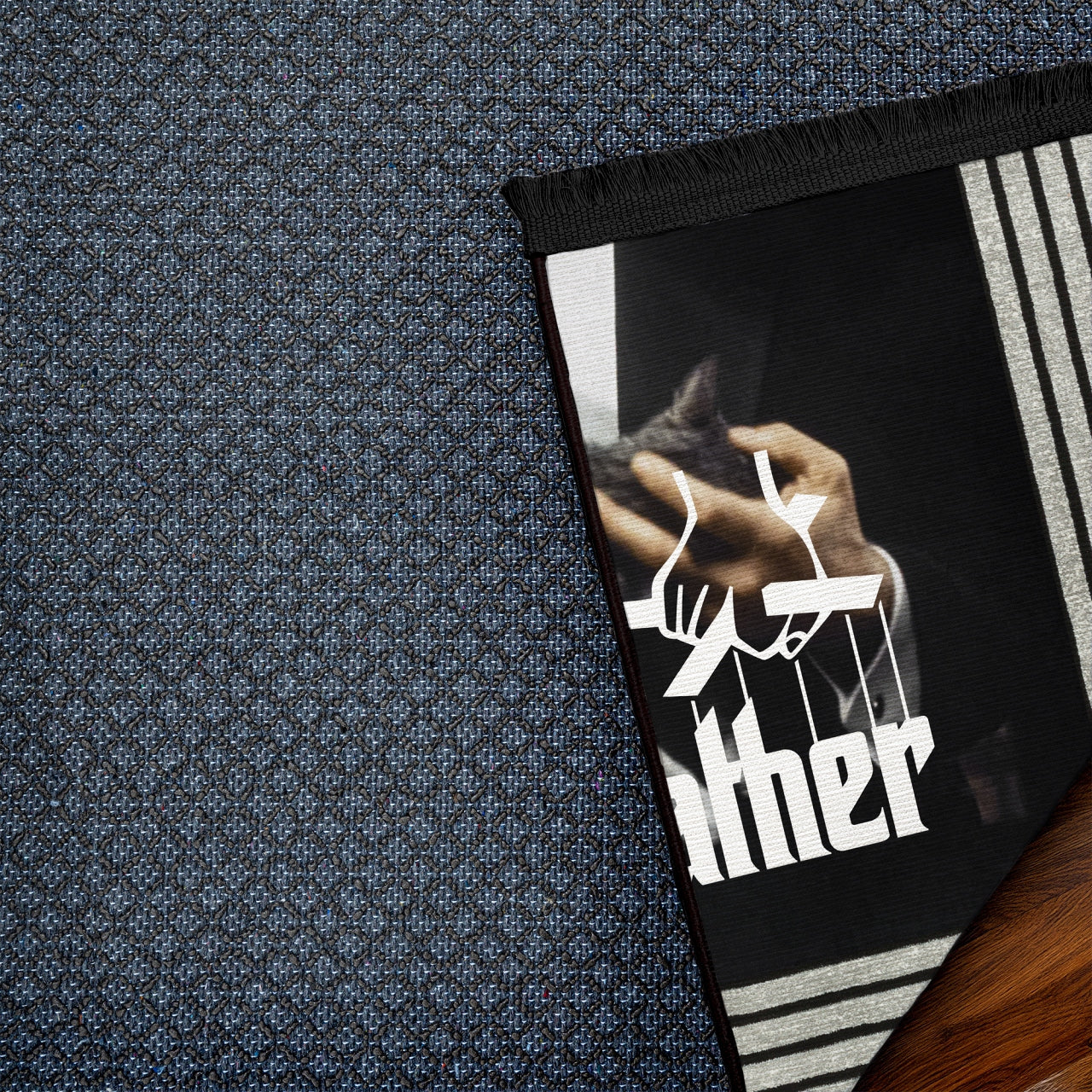 THE GODFATHER Kaymaz Tabanlı Yıkanabilir Halı