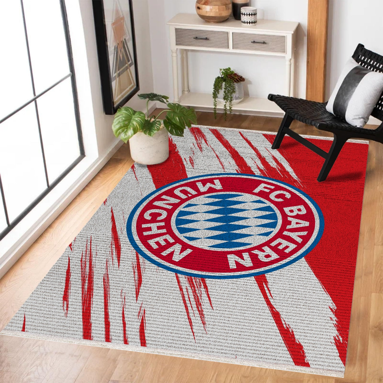 FC BAYERN MUNIH Yıkanabilir Kaymaz Tabanlı Halı