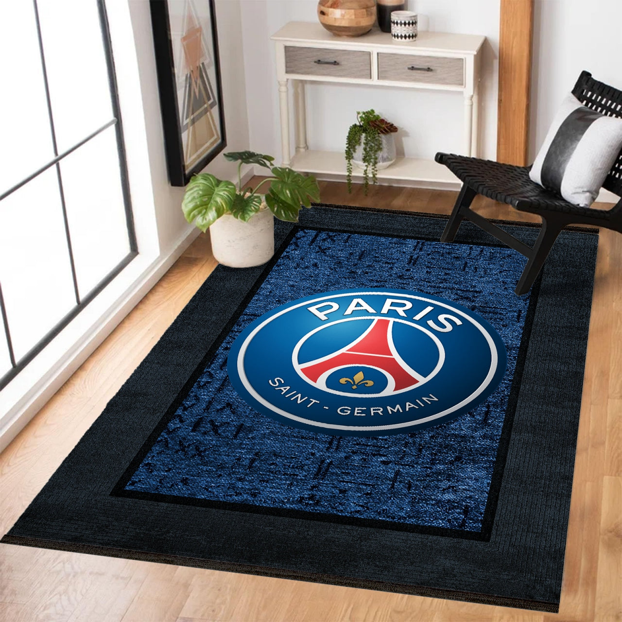 PARİS SAINT GERMAIN Yıkanabilir Kaymaz Tabanlı Halı