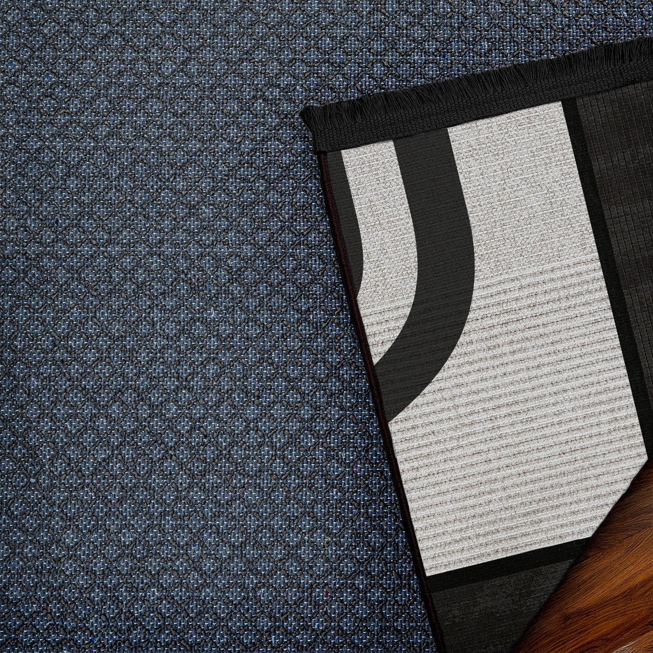 JUVENTUS Yıkanabilir Kaymaz Tabanlı Halı