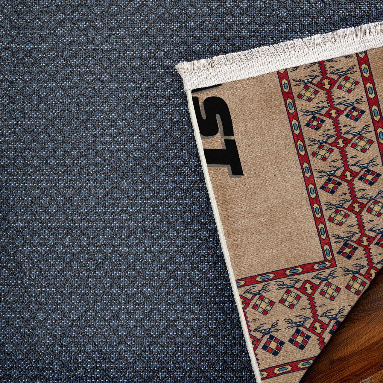 Fast And Furious Kaymaz Tabanlı Yıkanabilir Halı