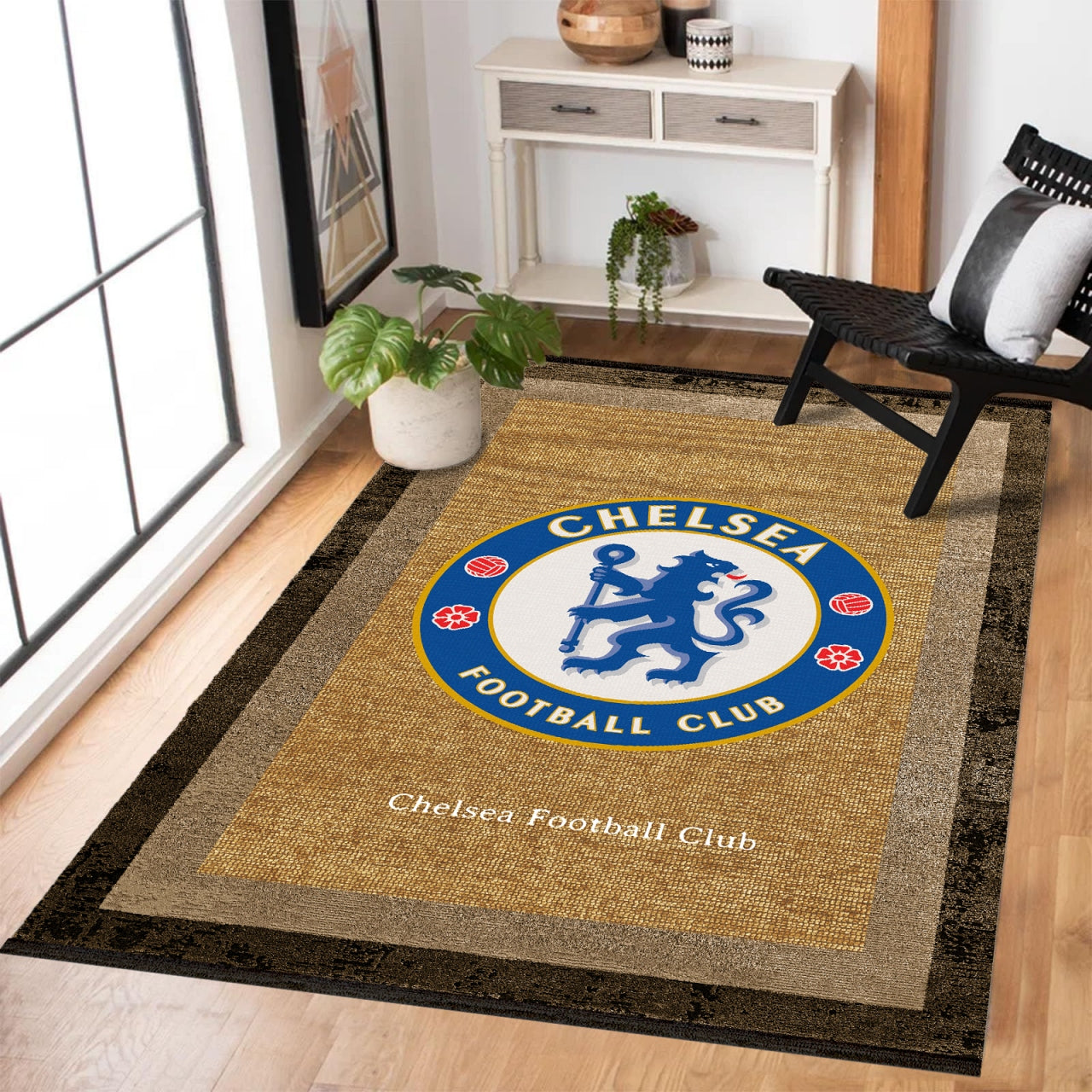 CHELSEA FC HARDAL Yıkanabilir Kaymaz Tabanlı Halı