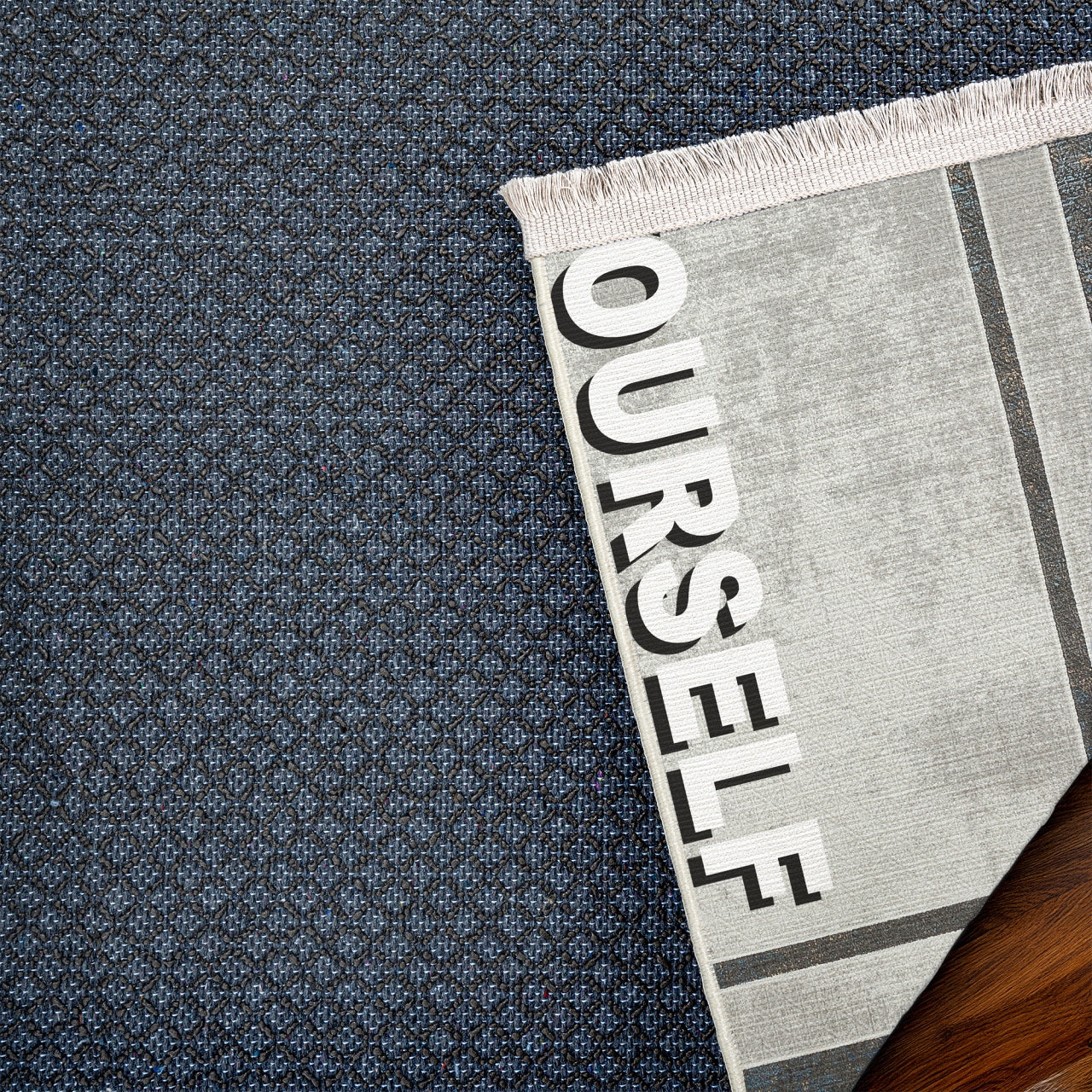 Make Yourself At Home Kaymaz Tabanlı Yıkanabilir Halı