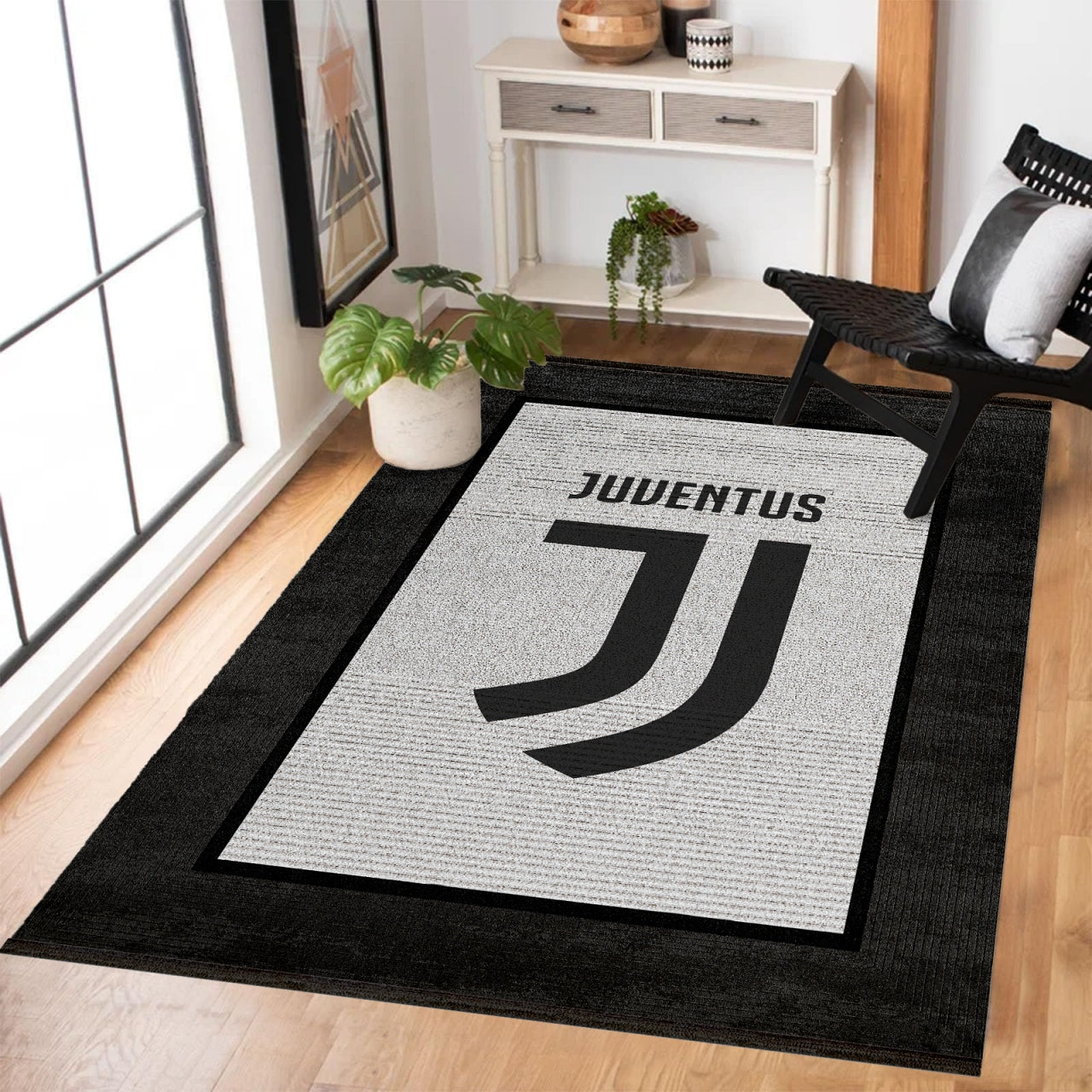 JUVENTUS Yıkanabilir Kaymaz Tabanlı Halı