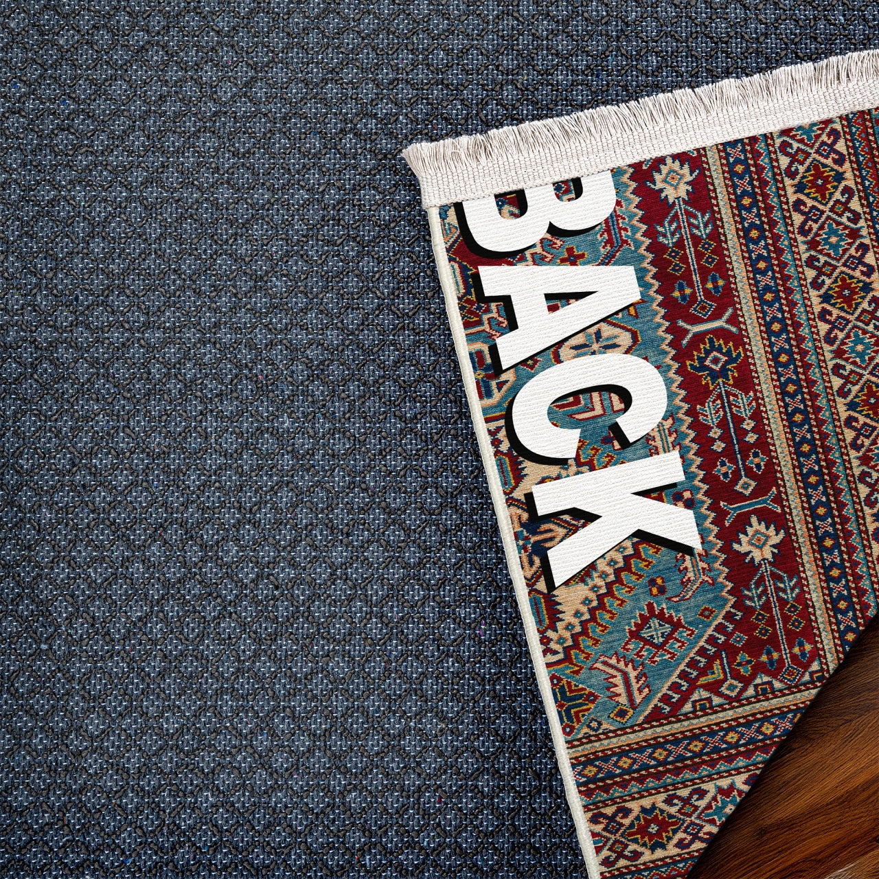 Lay Back&Relax Kaymaz Tabanlı Yıkanabilir Halı