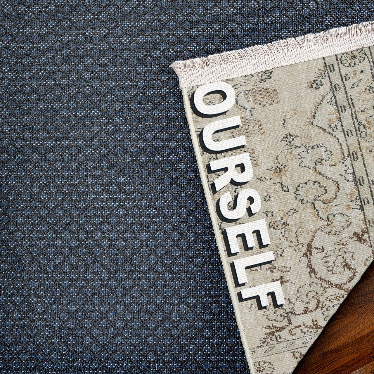 Make Yoursef At Home Kaymaz Tabanlı Yıkanabilir Halı