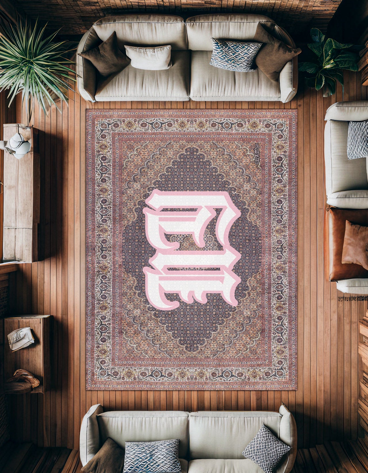 Empire Ny Kaymaz Tabanlı Yıkanabilir Halı