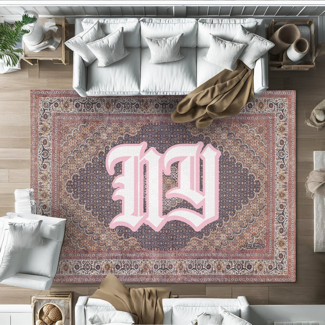 Empire Ny Kaymaz Tabanlı Yıkanabilir Halı