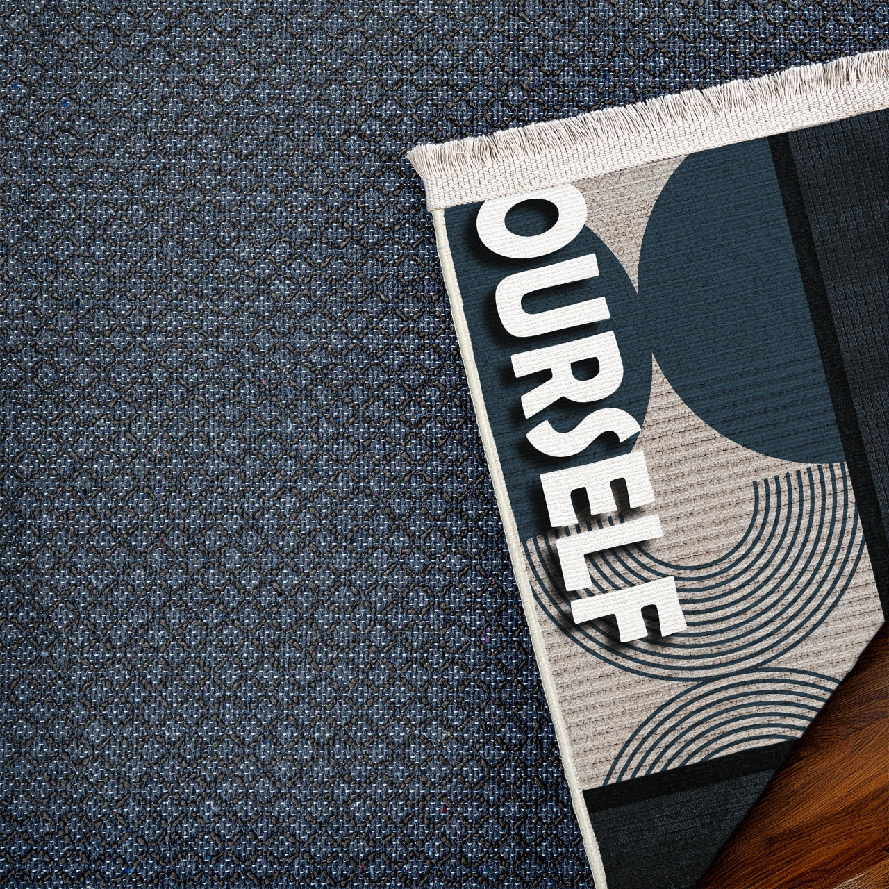 Make Yourself At Home Kaymaz Tabanlı Yıkanabilir Halı