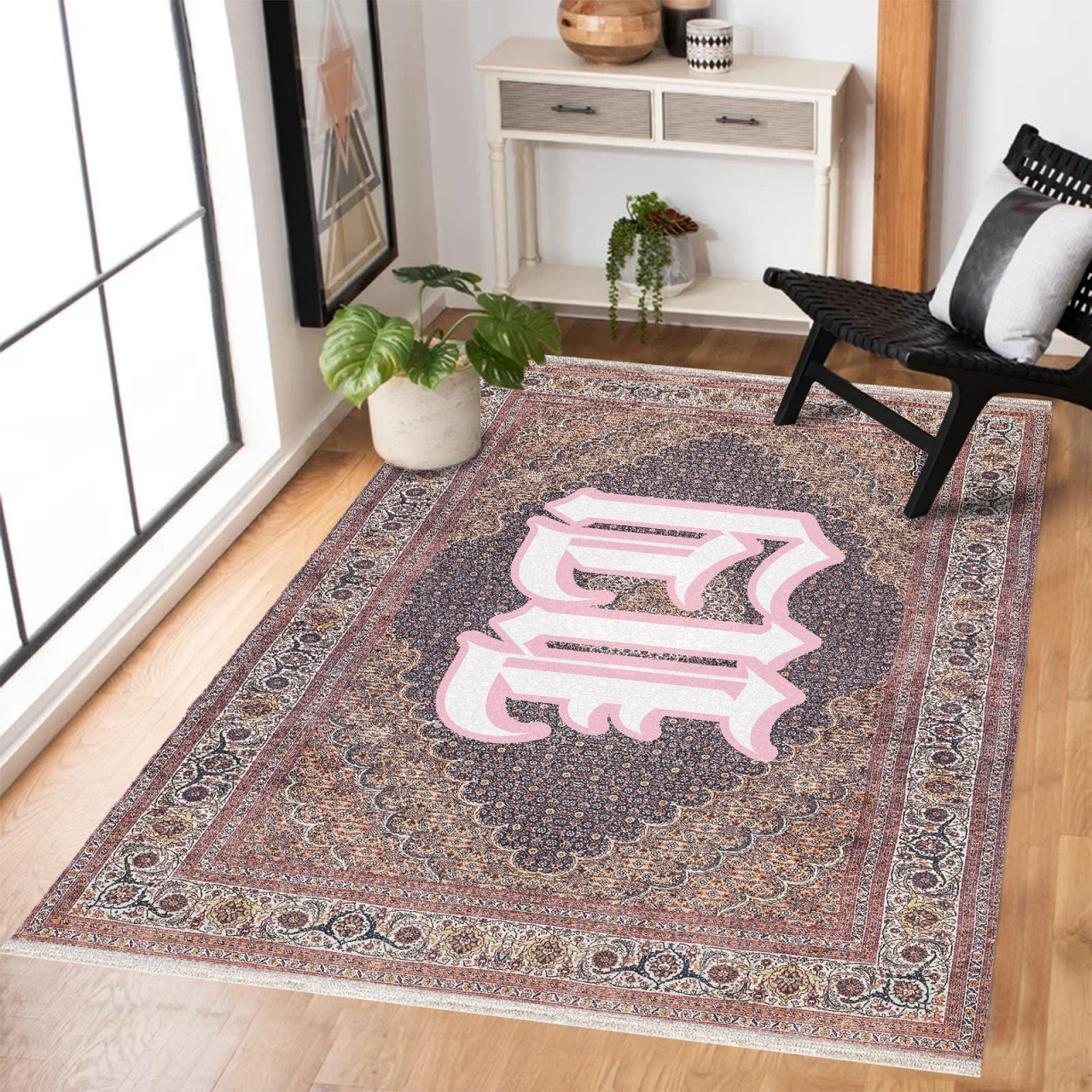 Empire Ny Kaymaz Tabanlı Yıkanabilir Halı