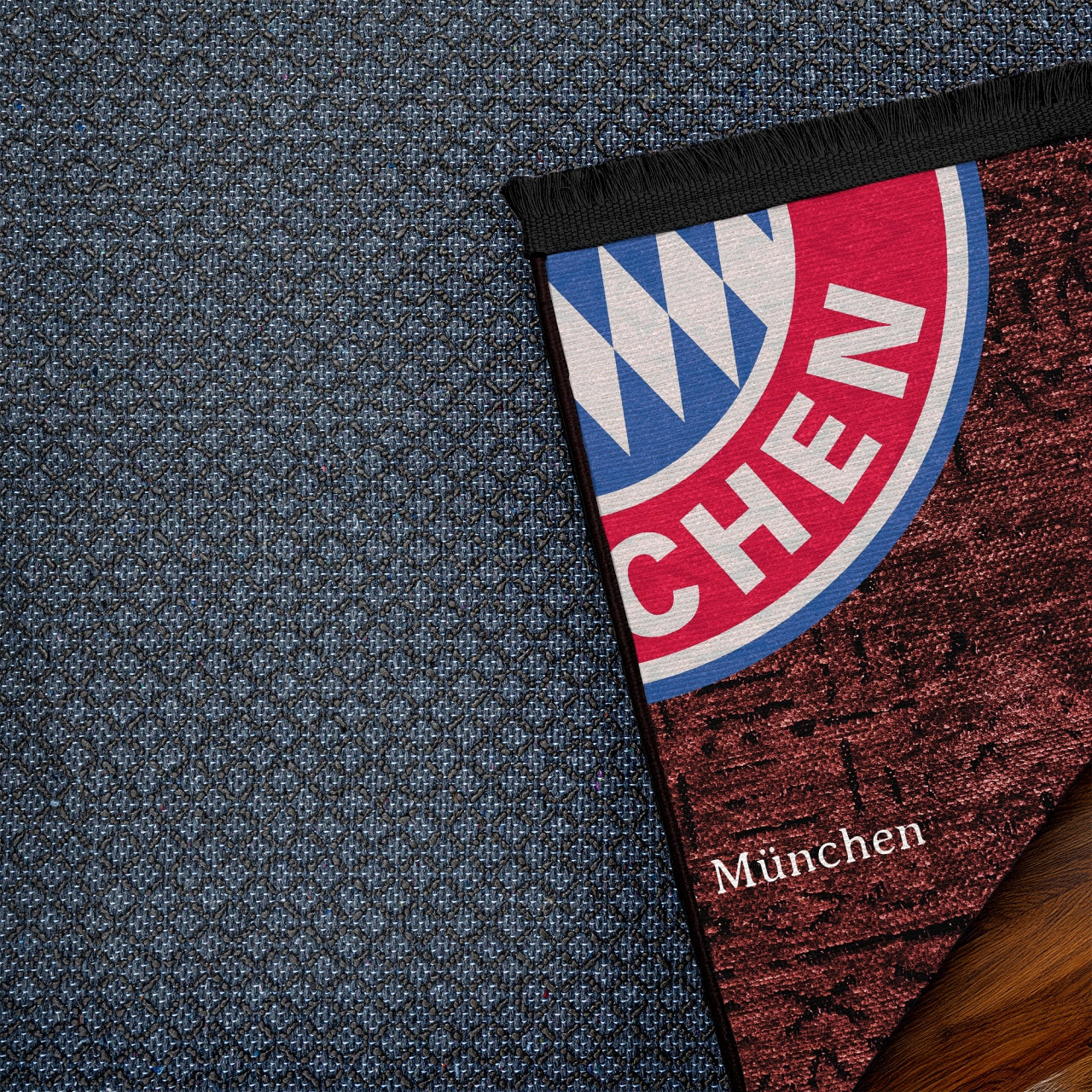 FC BAYERN MUNCHEN Yıkanabilir Kaymaz Tabanlı Halı