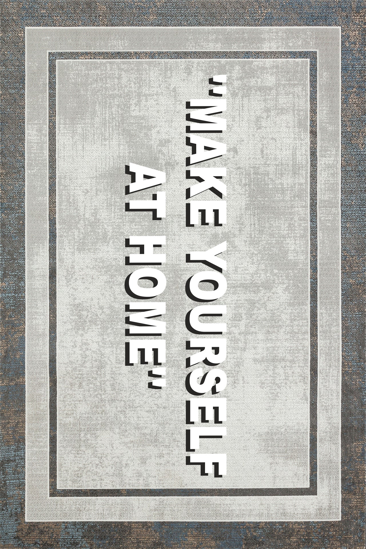 Make Yourself At Home Kaymaz Tabanlı Yıkanabilir Halı