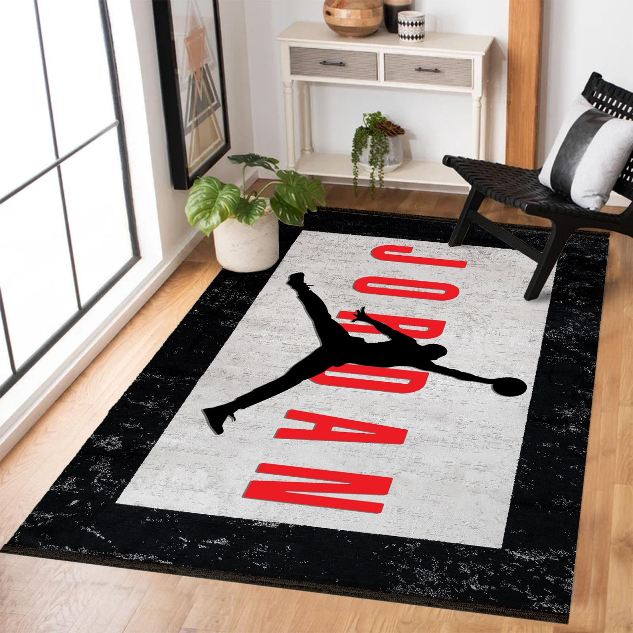 Jordan Kaymaz Tabanlı Yıkanabilir Halı