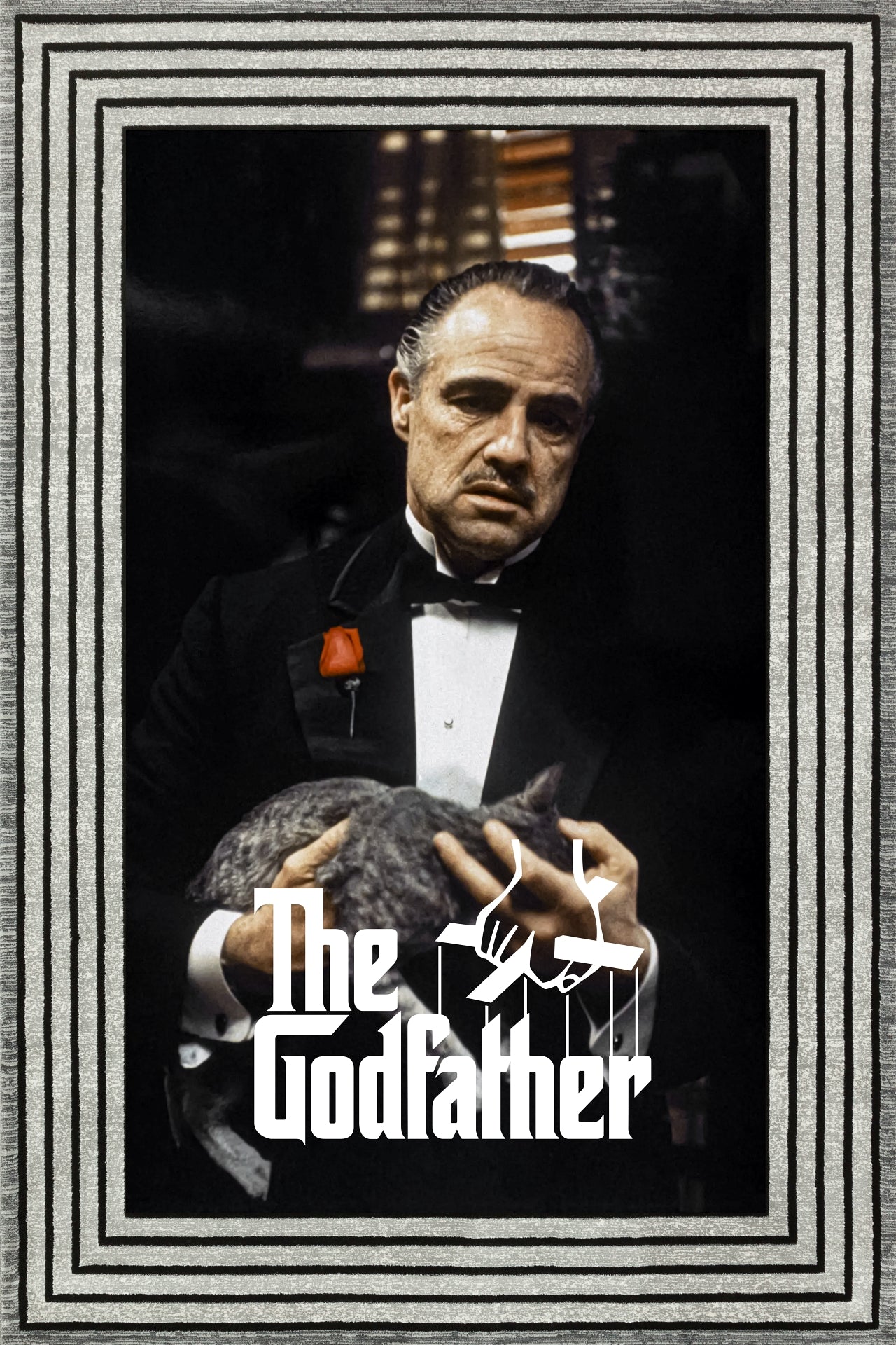 THE GODFATHER Kaymaz Tabanlı Yıkanabilir Halı