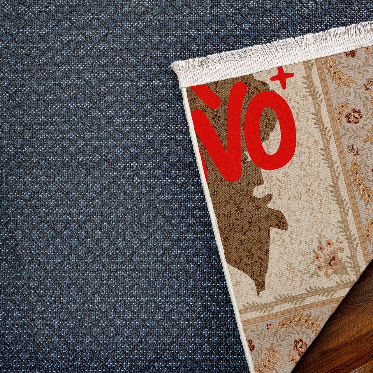 Porto Novo Kaymaz Tabanlı Yıkanabilir Halı